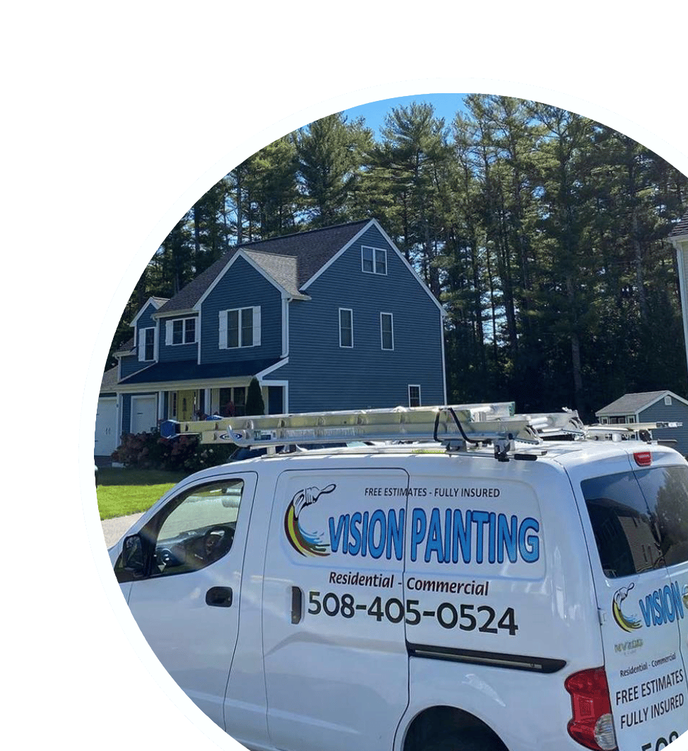 Interior painting contractor, wall painting services Vision Painting