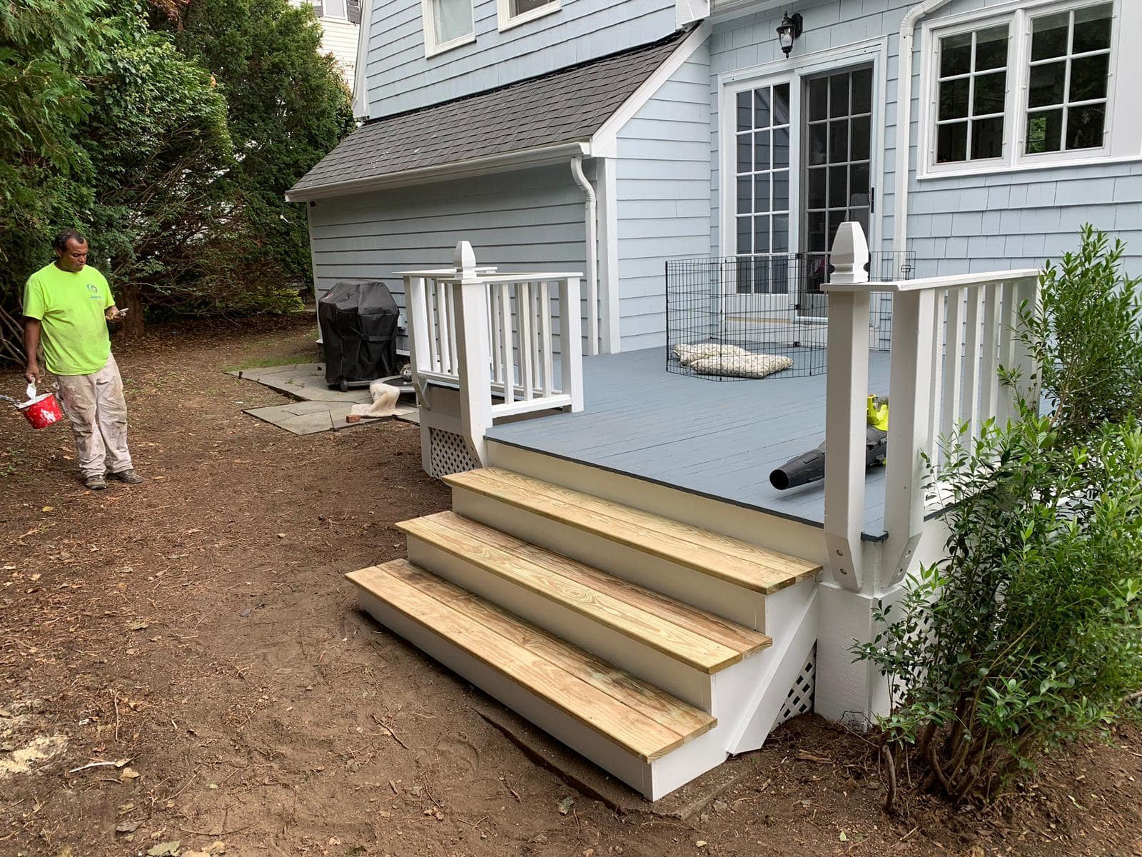Custom deck construction gallery Vision Painting