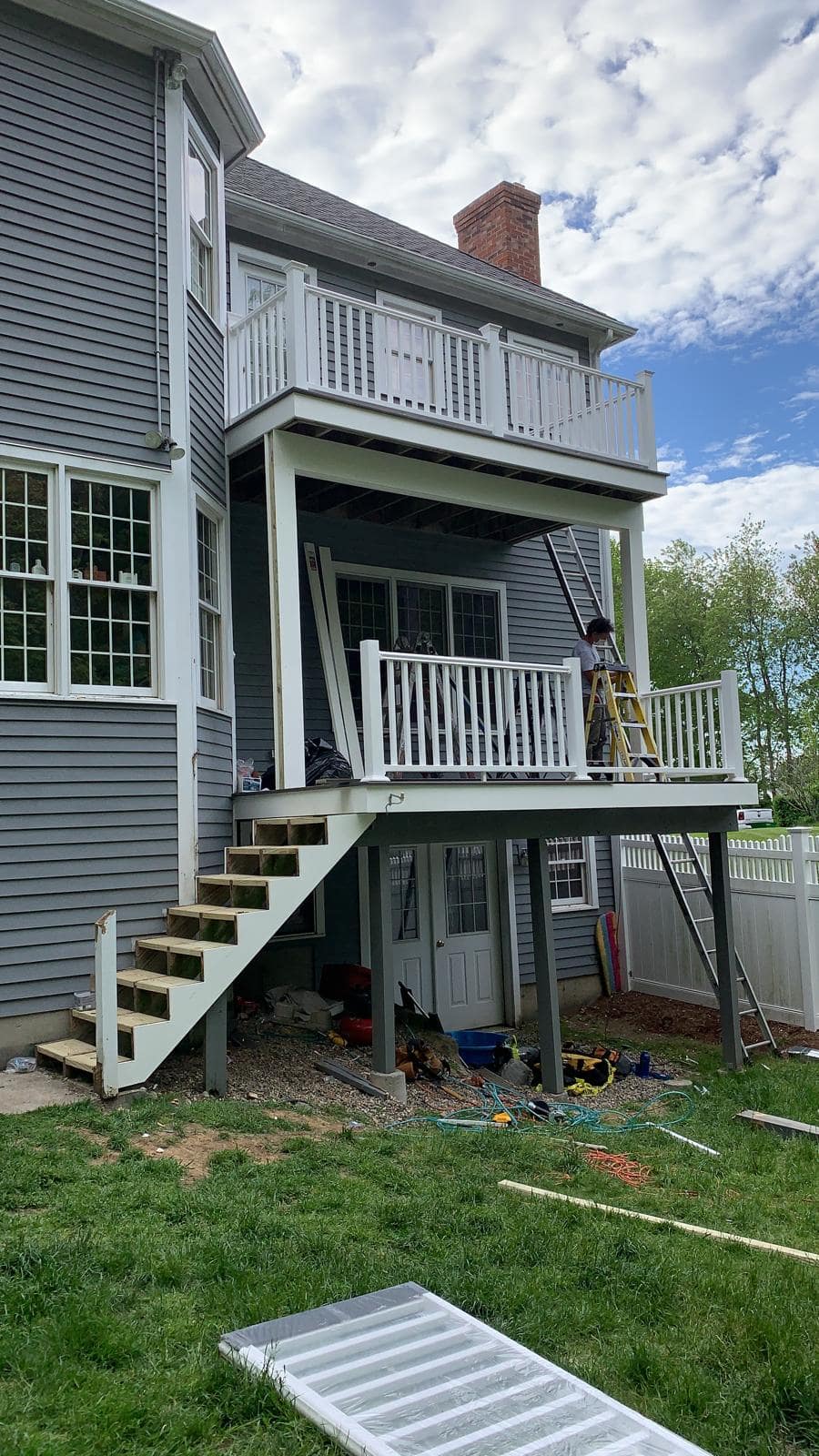 Custom deck construction gallery Vision Painting