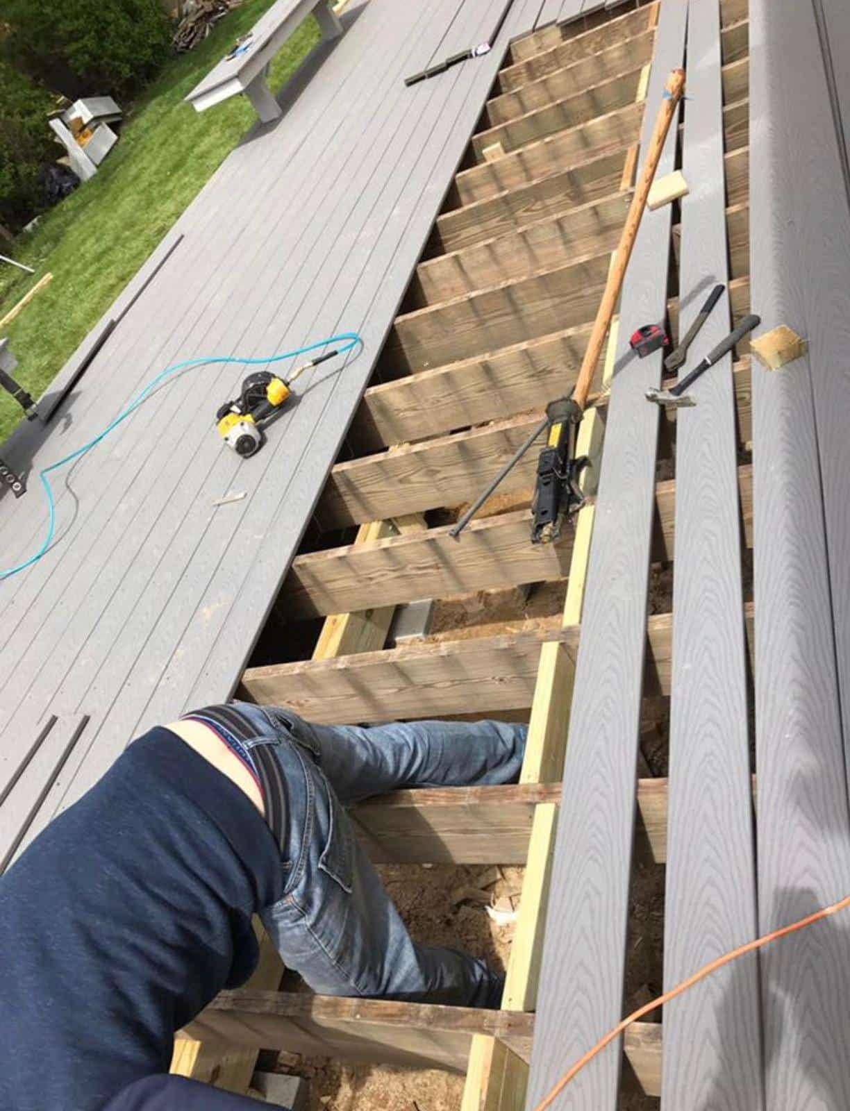 Custom deck construction gallery Vision Painting